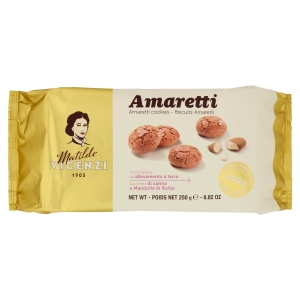 Ciasteczka kruche Amarettini MatildeVicenzi 250g Włoskie