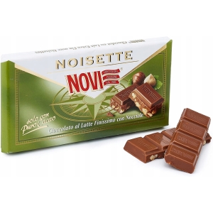 Czekolada mleczna Novi Noisette z orzechami laskowymi 100 g