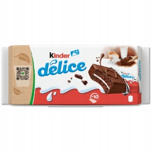 Batony Kinder Delice mleczno-kakaowy 10×39 g 390g